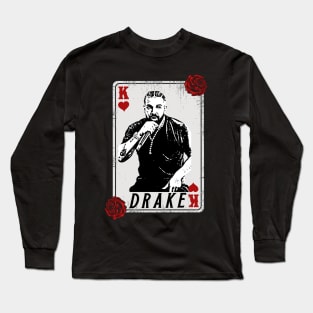 Vintage Card Drake Long Sleeve T-Shirt